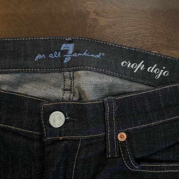 7 For All Mankind Crop Dojo Jeans - Picture 4 of 5